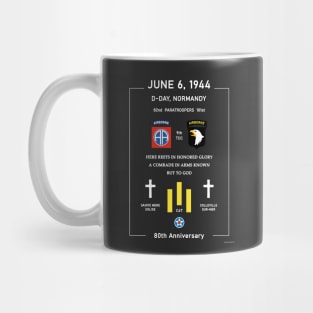 D Day Landing 80th Anniversary 1944 Normandy Mug